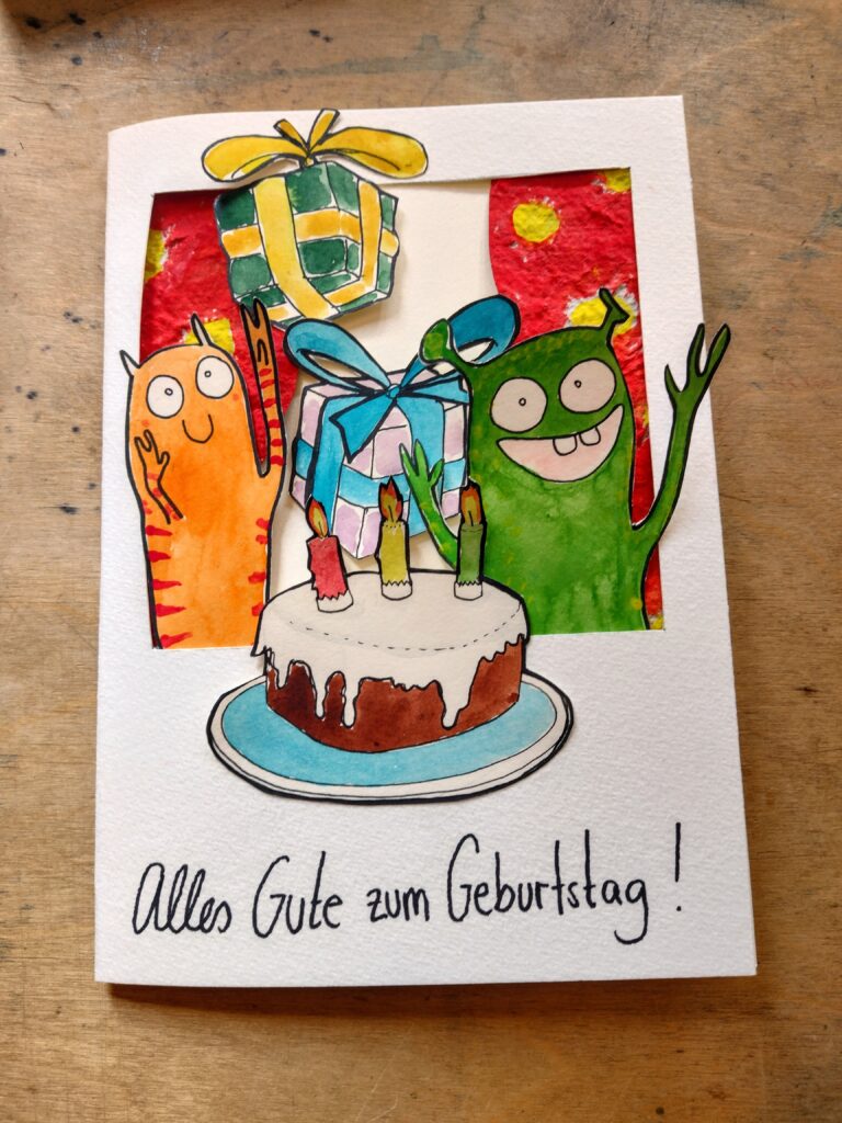 Geburtstagskarten Unikate